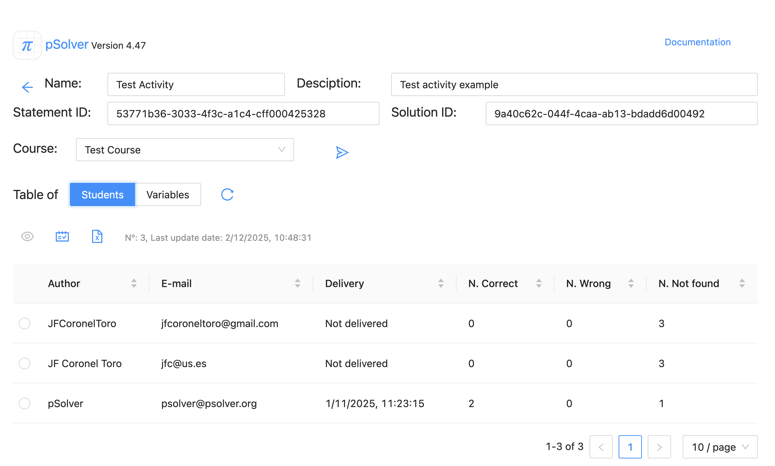 Tasks editor